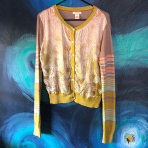 Sundance Silk & Linen Sweater Size M